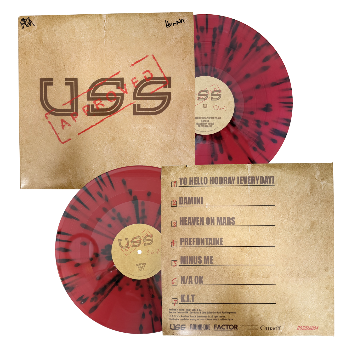 Approved EP Signed Vinyl Album (Limited Edition)