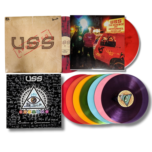 USS Ultimate Vinyl Bundle (1 Approved EP, 1 Einsteins of Consciousness, 1 The Science & Artfunkel Victory Lap)