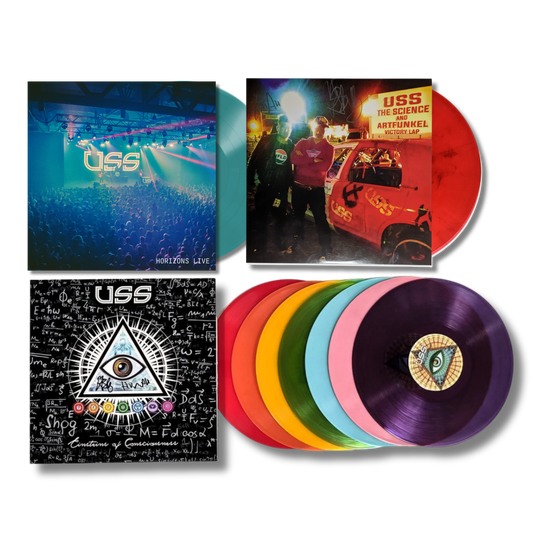 USS Ultimate Vinyl Bundle (1 HORIZONS LIVE, 1 Einsteins of Consciousness, 1 The Science & Artfunkel Victory Lap)